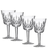 4 Waterford Lismore Claret Wine Glasses 4.5oz