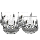 4 Waterford Lismore 9oz Roly Poly Rock Glasses