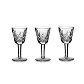 3 Waterford Lismore Liquor Cordials
