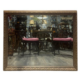 Ornate Gold Framed Mirror w/ Beveled Edges 45Lx3Wx35H