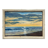 Joe Suroviec Ocean Seascape Original Oil on Canvas, Framed, 40Lx28H