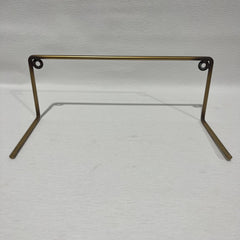 Large MCM Gold Metal Sailboat Sculpture. Signed: Curtis Jere 1976 48Lx7Wx41H