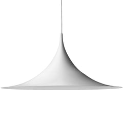 24" Matt White Semi Pendant by: Bonderup + Thorup, for Gubi (2 Available)