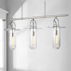Kelly Wearstler Nuance 3 - Light Linear Chandelier by: Visual Comfort Studio 10.5"Wx78.25"H