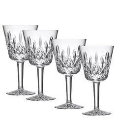 4 Waterford Lismore Claret Wine Glasses 4.5oz