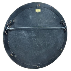 22" Round Maitland-Smith Gold Gilt Wooden Mirror