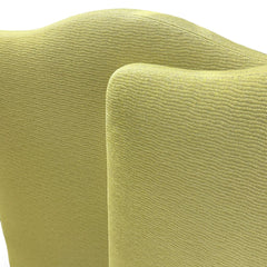 Pair of Green Upholstered Twin Headboards 39Lx53H
