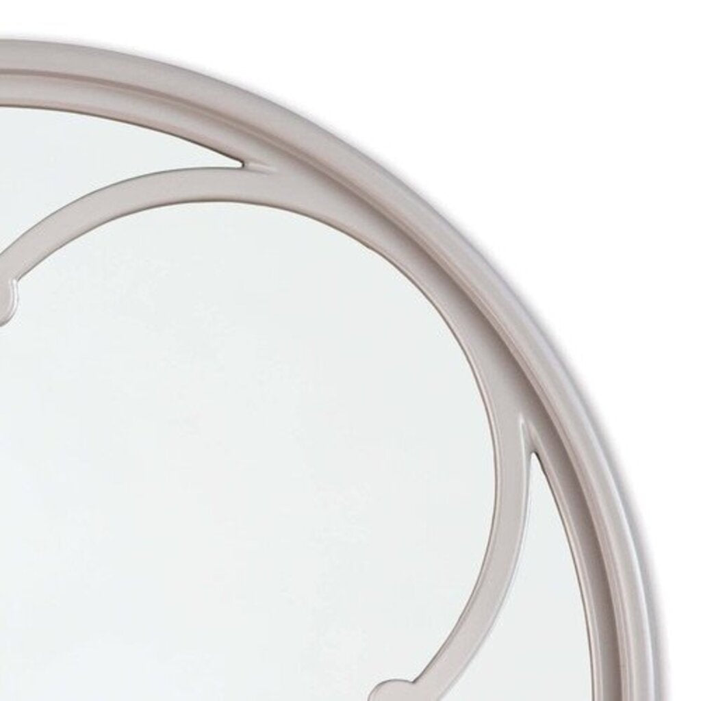 30" Lula Quatrefoil Mirror in Gray by Regina Andrew, Detroit