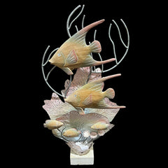 Coral & Wood Underwater Sculpture