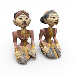 Antique Javanese Loro Blonyo Bride & Groom