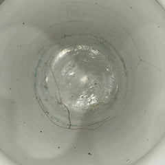 Blue & White Jardinier 12" Bowl / Pot on 32" Stand (note the hairline crack in the bowl)