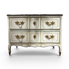 Late 18th Century Continental Louis XV Style Bombe Commode 45Lx22Wx34H