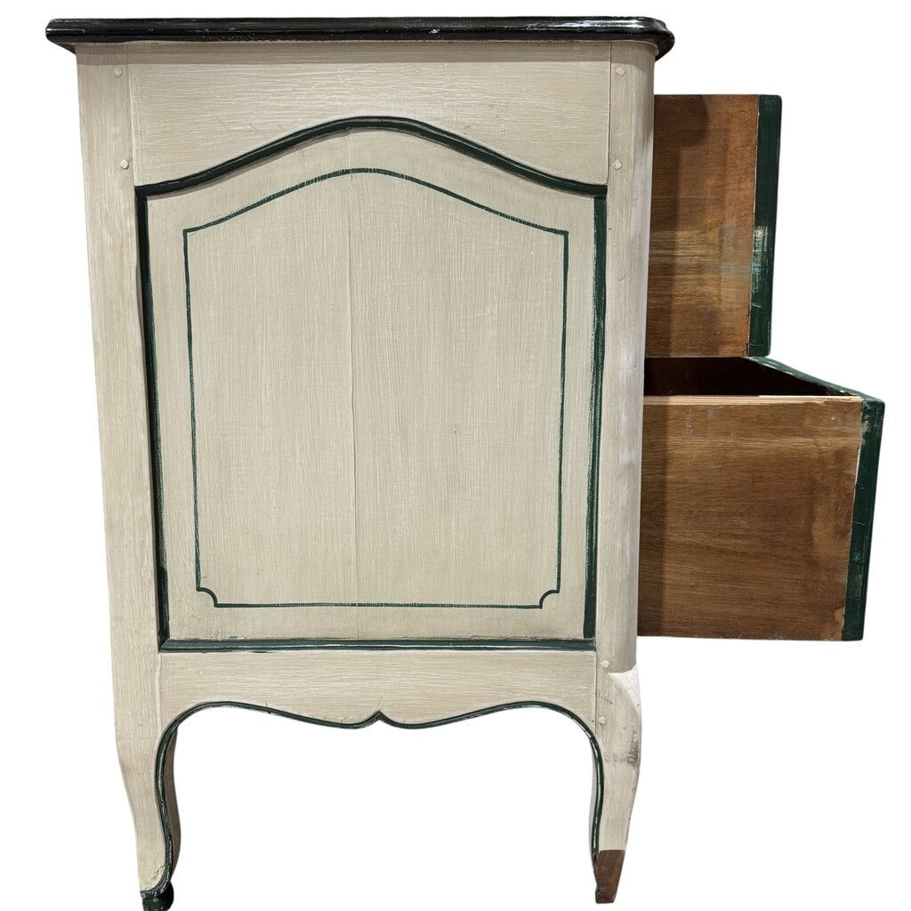 Late 18th Century Continental Louis XV Style Bombe Commode 45Lx22Wx34H