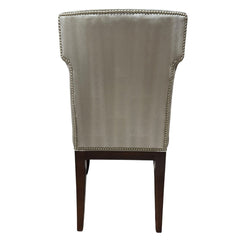 Century Furniture Metallic Upholstered Dining Chairs Set of 2